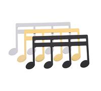 Hoement 3pezzi Clip Metallo Porta Spartiti e Segnalibri Per Libri Clip Per Pagine Design Creativo Per Chitarra e Pianoforte Per Musicisti e Cucinare