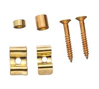 Hoement 3sets Pack Manicotto Per Chitarra Elettrica Con Blocco Per Corde Stabilizzatore Accessori Per Chitarra e Basso Facile Da Installare Resistente e