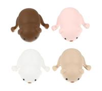 Hoement 4 pezzi Angolari in Silicone Alimentare per Para Spigoli Forma di Animali Paraspigoli Antiurto per Mobili e Pareti Sicurezza in Casa e Scuola