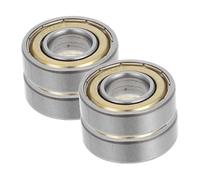 Hoement 4 pezzi Kit Cuscinetti Interni per Ruote Anteriori Carrozzina Disabili Ricambio Resistente e Facile Manutenzione per Mozzo Forcella Rotelle