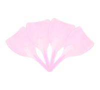 Hoement 4 Pezzi Maschera per Parrucchiera in Plastico Rosa, Protezione Viso Facile da Usare per Proteggere Occhi e Viso Durante la Colorazione e L'uso di Spray Colore Colore Casuale