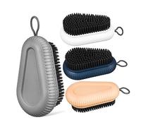 Hoement 4 Pezzi Spazzola Per Bucato Cappotto Pulizia Casa Scarpe Di Plastica Strumenti Antiscivolo Per Cucina Bagno