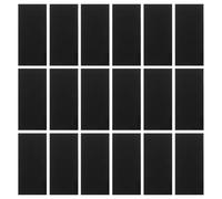 Hoement 40 Pezzi Lente per Maschera da Saldatura Nera in Vetro, 4,25x2x0,1 | Resistente AI Graffi, Compatibilità, Rivestimento Uv, per Lavori Industriali e Protezione dagli Spruzzi