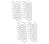 Hoement 40pezzi Cinghie Per Rullante Straps Per Fissaggio Filo Rullante Accessori Pratici Per Batteria Per Stabilizzare Suono Della Batteria