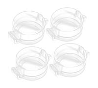 Hoement 4pezzi Copri Serrature Ragazzo Ragazza Ragazza Trasparente Protettivi Antiblocco Per Porte Sicurezza Ragazzo Facile Installazione Senza Adulto Serenità