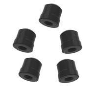Hoement 5 Pezzi Tappi in Gomma per Trombone Coperture Terminali Facili da Installare e Manutenere la Protezione del Trombone Nero