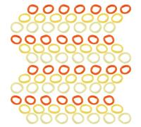 Hoement 500pezzi Elastici per Capelli per Ragazzo Ragazza Pz Fasce Antipiega Corde Elastiche per Coda di Cavallo Accessori per Capelli Fini Portatili e Morbidi