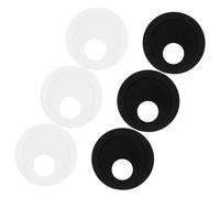 Hoement 6 Pezzi Copri Webcam Rotondi in Adesivi Privacy per Telecamera Smartphone Facili da Installare e Rimuovere Protezione Obiettivo Portatile Sottile