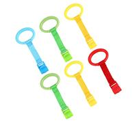 Hoement 6 Pull per Lettino Ragazzo Sicuri con Clip per Supporto Materiale Premium Morbidi e Resistenti per Aiuto Stare e Camminare