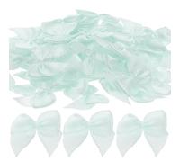 Hoement 60 Pezzi Fiocchi per Chioma in Nastro Blu Fatti a Mano, Accessori per Bambine, Dimensioni 2,2x2 Cm, per Matrimoni e Compleanni, per Trattenere Chioma Sottili