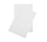 Hoement 80pezzi Nastro Biadesivo Trasparente e Rimovibile Per Montaggio Di Pannelli Fonoassorbenti e Decorazioni Murali