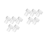 Hoement Accessori per Tiralatte Manuale 10 Pezzi Valvole Antireflusso in Silicone Design Anti-reflusso per Raccolta del Latte Materno