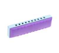 Hoement Armonica Abs A 10 Fori Strumento Musicale Con Scatola Di Imbottitura Robusta E Design Elegante