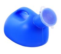 Hoement Barattolo per Urina Uomo 2000ml in Plastica Coperchio, Facile da Pulire e Resistente, per Ospedale e Emergenze