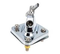 Hoement Base in Lega Per Gambe Di Cassa Batteria Supporto Resistente Per Percussioni Accessorio Duraturo Per Strumento a Percussione Basso