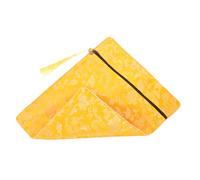 Hoement Borsa Porta Libri in con Motivo Buddhista Giallo Custodia per Scritture Sacre Organizer Resistente per Testi e Documenti