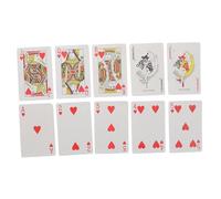 Hoement Carte da Gioco in Braille per Adulti Non Vedenti Design Accessibile e Realizzate in Carta, per Godere dei Giochi di Carte in Modo Inclusivo