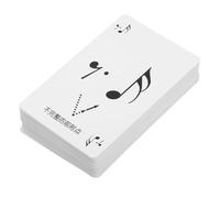 Hoement Carte Ritmiche Musicali Per Studio Esercizi Sul Ritmo Musicale Schede Didattiche Compatte Set Di Allenamento Per Note Musicali Accessori Per Insegnanti e Studenti Principianti