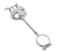 Hoement Clip Spartito per Clarinetto in Ferro Argento, Morsetto Resistente e Portatile per Fogli Musicali, per Lettura Durante Prove e Concerti di Musicisti in Movimento