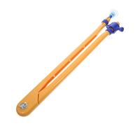 Hoement Compasso Multifunzione e Uso Didattico per Insegnamento Scolastico in Plastica Resistente Design Versatile per Lavagna Bianca e Nera