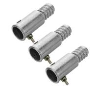 Hoement Connettore Filettato Americano Collegamento e Portatile in Lega di Alluminio e Ferro Set da 3 per Manici di Scope e Mop per Industriale e Outdoor