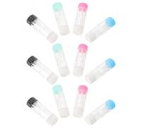 Hoement Contatto Scomparto Plastica Pezzi Custodia e Lenti 12 per a Doppio Struttura Doppia Manutenzione Igienica Quotidiana, Compatta e Resistente Viaggi