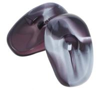 Hoement Copriorecchie 1 Paio Impermeabili in Silicone Protezione Confortevole per Tintura Chioma per Orecchie per Salone di Parrucchieri e Barberia