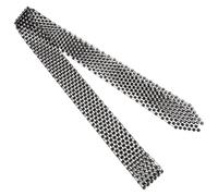 Hoement Cravatta da Donna Strass e Paillettes Glitterate, Regolabile e Leggera, Accessorio per Costumi e Spettacoli di Danza, Collana Elegante per Eventi e Feste