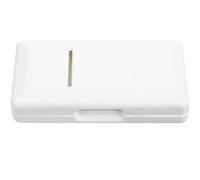 Hoement Custodia per Ance di Oboe 6 Scomparti, Scatola Porta-ance Portatile Bianca in Materiale Durevole, Organizer Compatto per Accessori di Strumenti a Fiato, per Musicisti in Viaggio