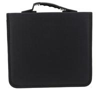 Hoement Custodia Portatile CD Dvd in Oxford Capacità Dischi Organizer Protettivo con Maniglia Ergonomica Resistente Graffi e Polvere per Collezionisti e Appassionati di Musica e Film