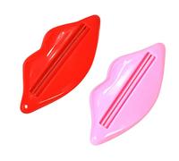 Hoement Dispenser Di Dentifricio e Spremi-dentifricio 2 Pezzi Accessori Da Bagno Riutilizzabili, Colore Brillante, Facile Da Usare Per Tutta La Famiglia, Per Tubetti Di Dentifricio e Cosmetici Viso