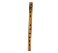 Hoement Flauto di Bambù per Principianti Strumento Fiato Portatile in Resistente Flauto Verticale Cinese Facile da Suonare per Pratica e Concerti