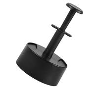 Hoement Hamburger Press in ABS Plastica Sicura Stampo Rotondo Non Stick con Manico per Burger per Polpette di Carne Verdure e Bacon Strumento Versatile per Cucina e BBQ