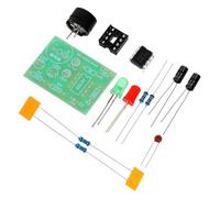 Hoement Kit Timer 555 Ne555 Circuito Astabile Doppio LED Kit Lampeggiante 3 Pezzi per Formazione Elettronica Fai da Te Istruzioni per Principianti e Progetto Didattico Pratico