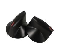 Hoement Manopole per Fornelli a Gas 2 Pezzi Sostituzione Manopola della Stufa in Plastica Resistente per Cucina Domestica e Ristorante, Accessori Controllo Fuochi Cucina Gas Compatibili