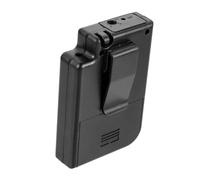 Hoement Marsupio Porta Microfono per Trasmettitori e Dispositivi Borsa Compatta Leggera per Insegnanti e Istruttori Compatibile per Performance e Discorsi