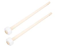 Hoement Martelletto per Gong in Materiale Sintetico 2 Pezzi Manico Confortevole Design Pratico per Uso Performance Strumenti a Percussione