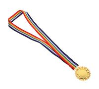 Hoement Medaglie Premio con Nastro Oro, Design Unico in Lega di Zinco, Adatte per Concorsi di Danza e Eventi Sportivi Scolastici