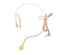 Hoement Microfono da Testa per Cantare e Recitare Microfono Auricolare Flessibile e Leggero Sicuro per Scuole e Spettacoli Suono Chiaro e Portatile