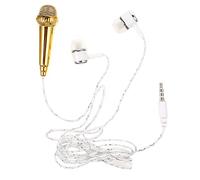 Hoement Microfono Portatile Piccolo Compatibile Smartphone Tablet Per Registrazione E Canto Senza Alimentazione Esterna