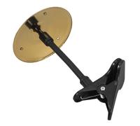 Hoement Mini Piatti Crash per Batteria in Lega Resistente Set di Piatti per Esercitarsi in Silenzio Strumento Musicale da Scrivania per e Adulti Accessori per Studio di Danza e Auto