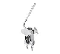Hoement Morsetto per Tamburo Supporto Resistente e Versatile in Lega Argento Clip di Regolabile per Cowbell e Melody Drum per Vari di Supporti