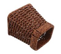 Hoement organizzatore di posate cestino per posate cestino portautensili porta forchetta e cucchiaio per lavello da cucina PP Light Brown