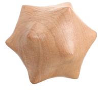 Hoement Palline da Massaggio in Legno di Pesca, Set da 1 Pezzo, Palle Rotolanti per Esercizi Manuali e Sollievo dallo Stress, Compatte e Portatili per Massaggio Mani e Relax Quotidiano