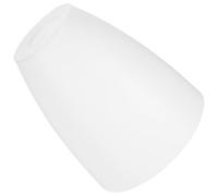 Hoement Paralume in Plastica Bianco Design a Testa Piatta, Pratico Copri Lampada per Lampade da Parete da Terra, per Casa e Camera da Letto