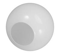 Hoement Paralume in Vetro Globo Bianco per Lampada E27, Uso Versatile, Facile da Pulire, per Lampione Stradale e Lampade a Sospensione