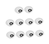 Hoement Passacavo Per Scrivania Da Ufficio Copriforo Per Cavi Scatola Di Gestione Della Organizer Di Dati Compatto E Pratico