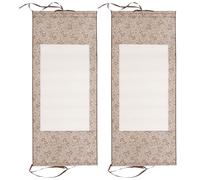 Hoement Pezzi da Disegno Vuoti 2 Pezzi per Calligrafia e Pittura Cinese, Materiale Composito, Facili da Appendere e Maneggiare, per Progetti Artistici e Acquerelli