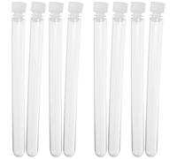 Hoement Porta Aghi da Cucito Contenitore Multiuso 100 in Plastica Trasparente Tappi Sicuri per Aghi e Piccoli Oggetti per Laboratori e Uffici