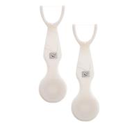 Hoement Porta Riutilizzabile a Forma di Y, Set 2 Pezzi Manico Ergonomico, Accessori Dentali Portatili per Pulizia Orale e Viaggio, Strumenti per Igiene e Comfort Adulto